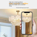 Eternal Radiance Floral Crystal Chandeliers