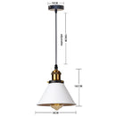 Vintage Industrial Pendant Light – Modern Loft Style