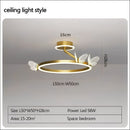 Modern Gold LED Ceiling Light – Nordic & Sophisticated Design