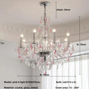 Luxurious Fleur Crystal Chandelier