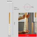 Aura Gold Crystal Pendant Chandelier