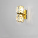 Modern Crystal LED Wall Lamp – Luxury Stainless Steel Sconce