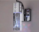 Modern Crystal LED Wall Lamp | Elegant Bedroom & Mirror Light
