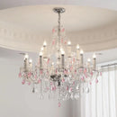 Luxurious Fleur Crystal Chandelier