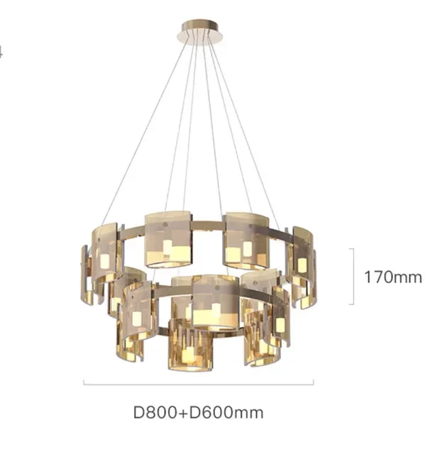 Modern Luxury LED Crystal Chandelie