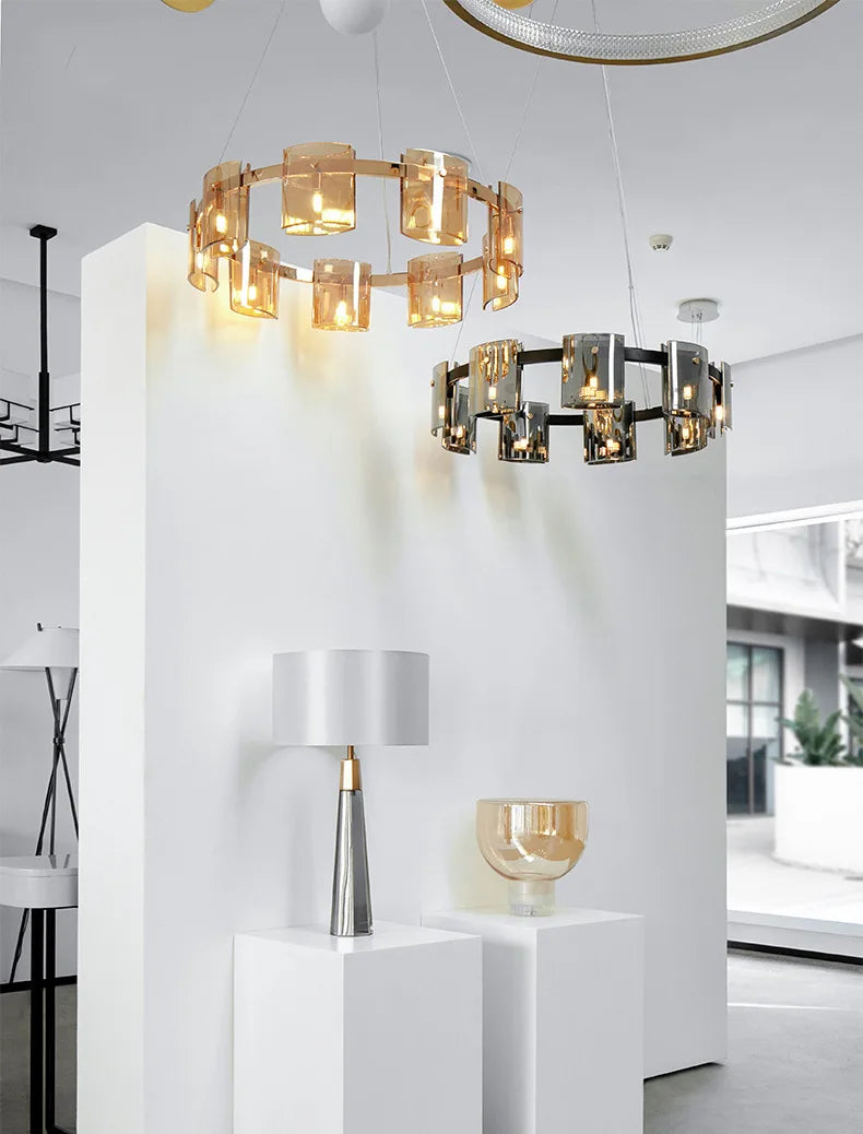 Modern Luxury LED Crystal Chandelie