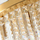 Premium Crystal & Iron Ceiling Light – Modern Elegant Design