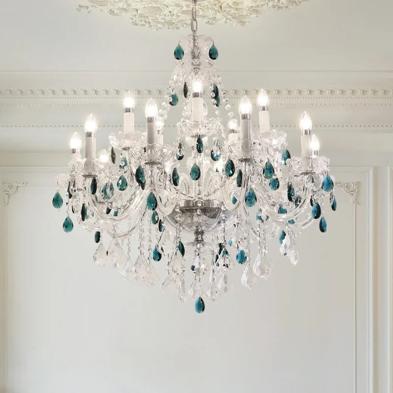 Luxurious Fleur Crystal Chandelier