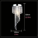 Modern Crystal LED Ceiling Pendant – Chrome & Gold Brilliance