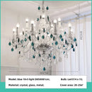 Luxurious Fleur Crystal Chandelier