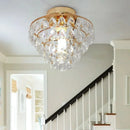 Aurora Crystal Glow Ceiling Lamp