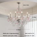 Luxurious Fleur Crystal Chandelier