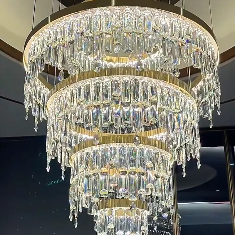 Aurora Crystal Chandelier