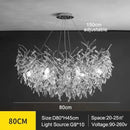 Luxury Gold Crystal Round LED Chandeliers