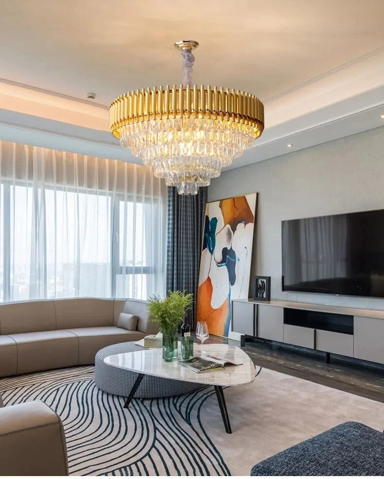 Golden Grace Chandelier