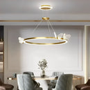 Modern Gold LED Ceiling Light – Nordic & Sophisticated Design