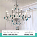 Luxurious Fleur Crystal Chandelier