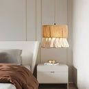 Vintage Boho Hemp Rope Tassel Pendant Light – Artistic & Elegant Design