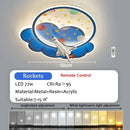 Princess Room Unicorn Ceiling Lamp