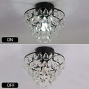 Aurora Crystal Glow Ceiling Lamp