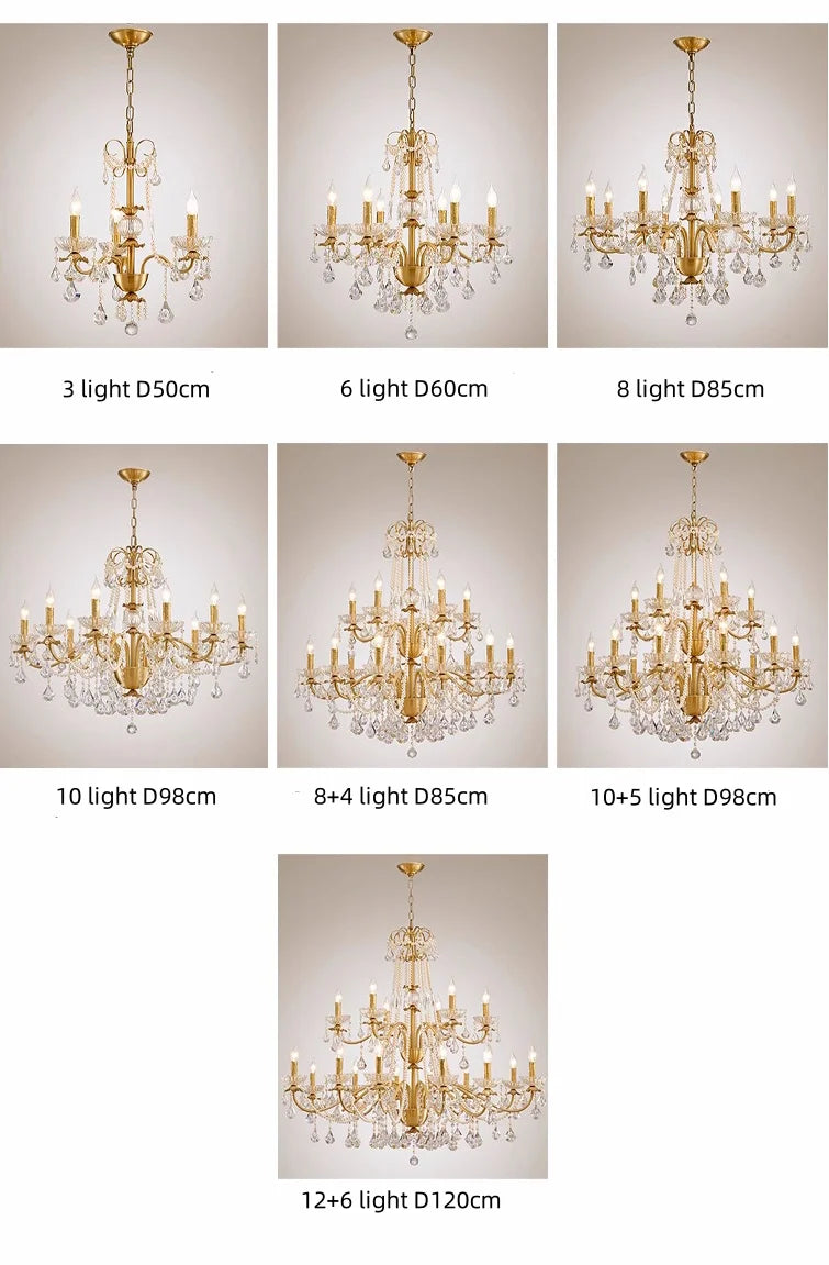 Royal Majesty Crystal Chandelier