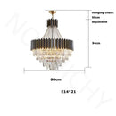 Noble Radiance Luxurious Crystal Chandelier