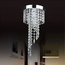 Modern Crystal LED Ceiling Pendant – Chrome & Gold Brilliance