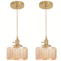 Lumoria Glass Elegance – Set of 2 Chandeliers