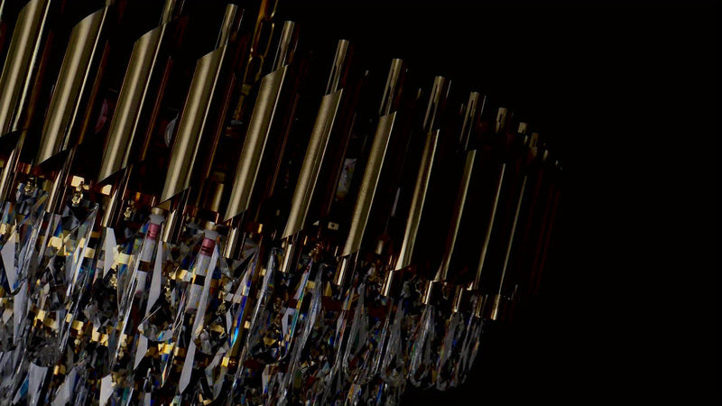 Crystal Glow – Modern Crystal Chandelier