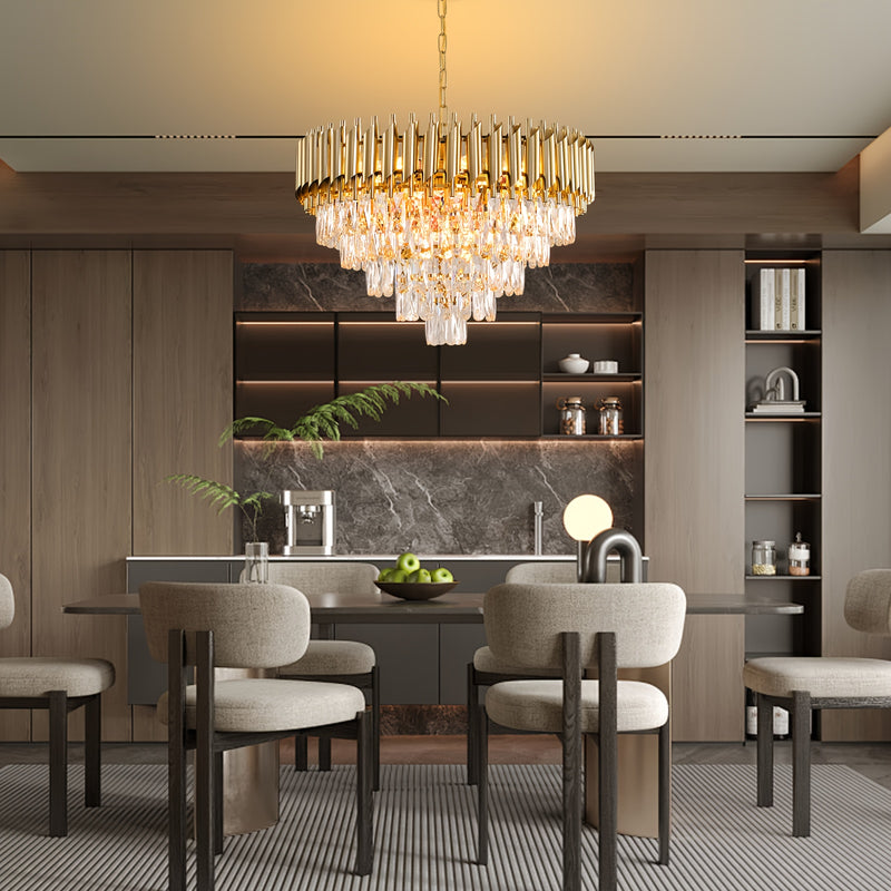 Crystal Glow – Modern Crystal Chandelier
