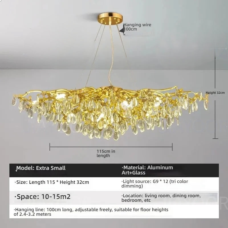 Crystal Touch – Modern Crystal Chandelier