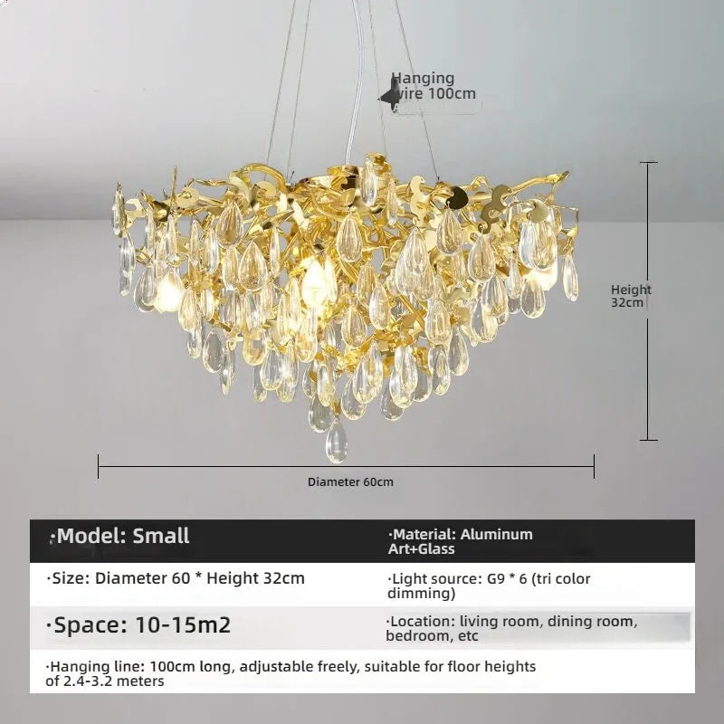 Crystal Touch – Modern Crystal Chandelier